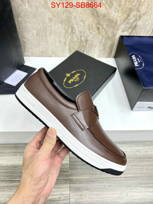 Men shoes-Prada what is a counter quality ID: SB8664 $: 129USD