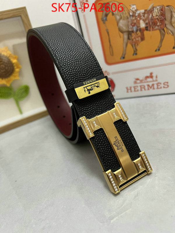 Belts-Hermes where to buy fakes ID: PA2606 $: 75USD