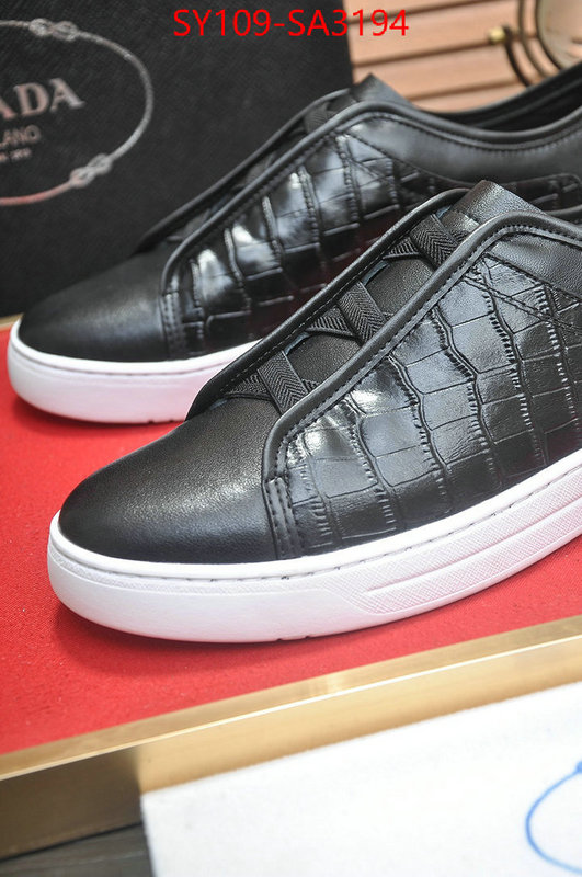 Men shoes-Prada top 1:1 replica ID: SA3194 $: 109USD