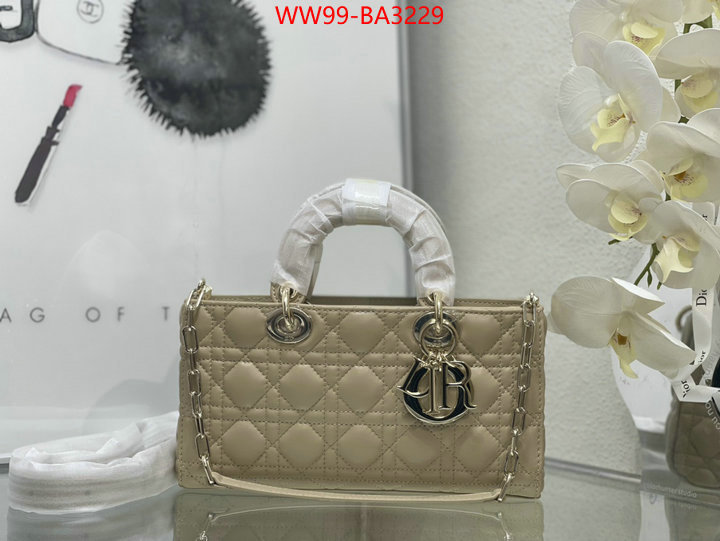 Dior Bags(4A)-Lady- buying replica ID: BA3229 $: 99USD,