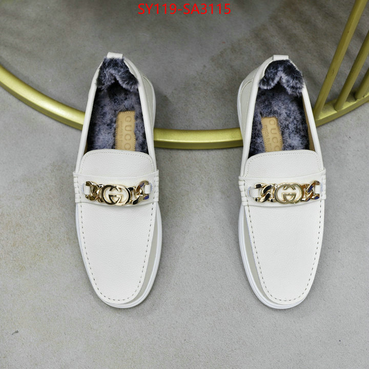 Men Shoes-Gucci 2024 replica wholesale cheap sales online ID: SA3115 $: 119USD