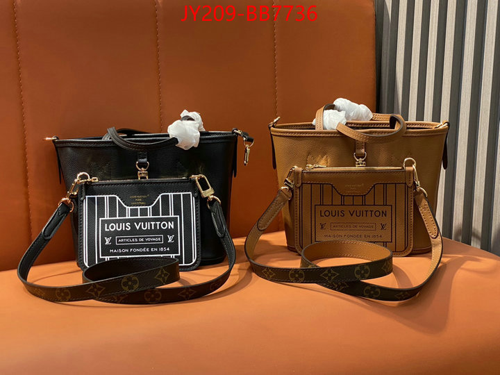 LV Bags(TOP)-Neverfull- aaaaa quality replica ID: BB7736 $: 209USD,