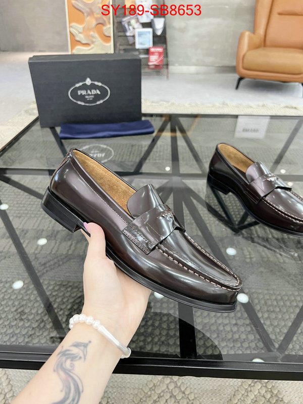 Men shoes-Prada best replica 1:1 ID: SB8653 $: 189USD