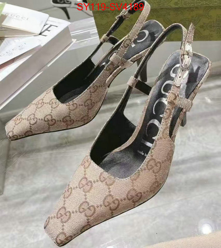 Women Shoes-Gucci buy top high quality replica ID: SV4189 $: 119USD