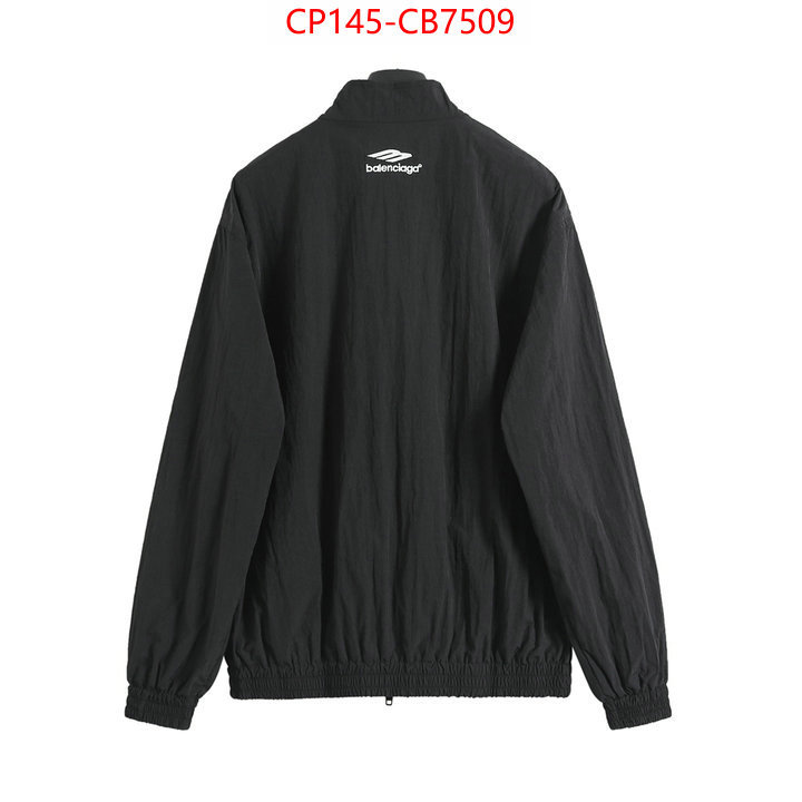 Clothing-Balenciaga luxury 7 star replica ID: CB7509