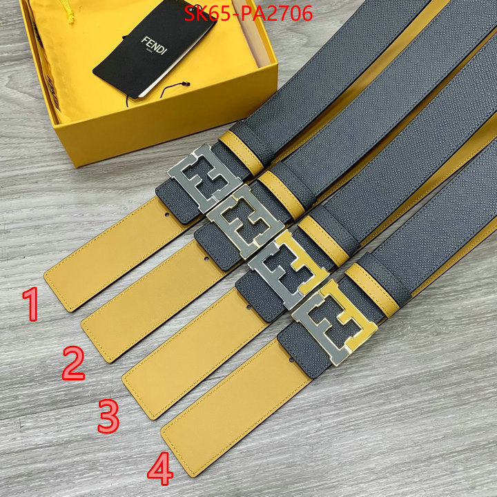 Belts-Fendi knockoff highest quality ID:PA2706 $: 65USD