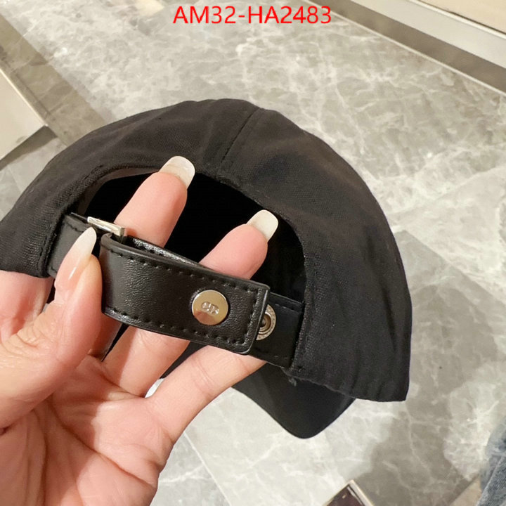 Cap (Hat)-Dior wholesale replica shop ID: HA2483 $: 32USD