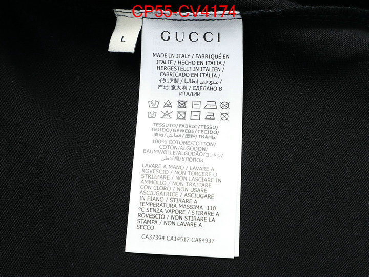 Clothing-Gucci what best designer replicas ID: CV4174 $: 55USD