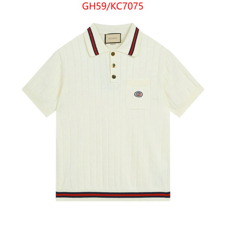 Clothing-Gucci fake ID: KC7075 $: 59USD