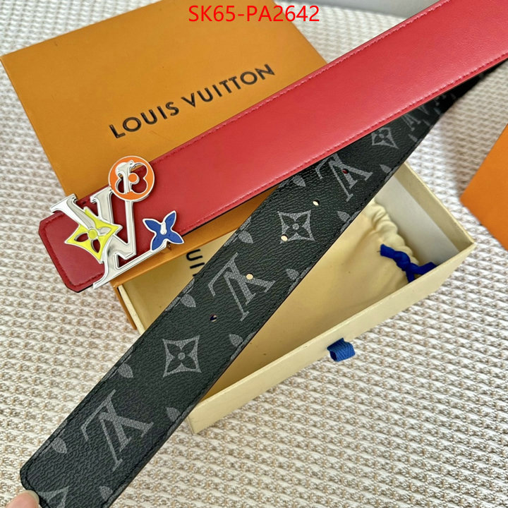 Belts-LV aaaaa+ quality replica ID: PA2642 $: 65USD