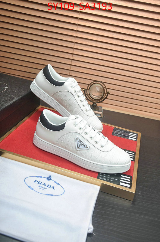 Men shoes-Prada 2024 replica wholesale cheap sales online ID: SA3193 $: 109USD