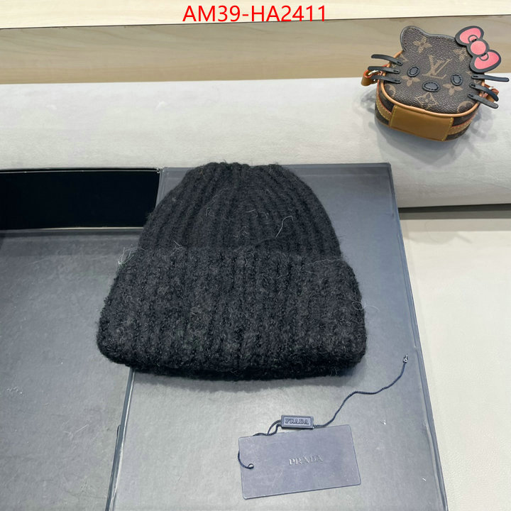 Cap (Hat)-Prada top brands like ID: HA2411 $: 39USD