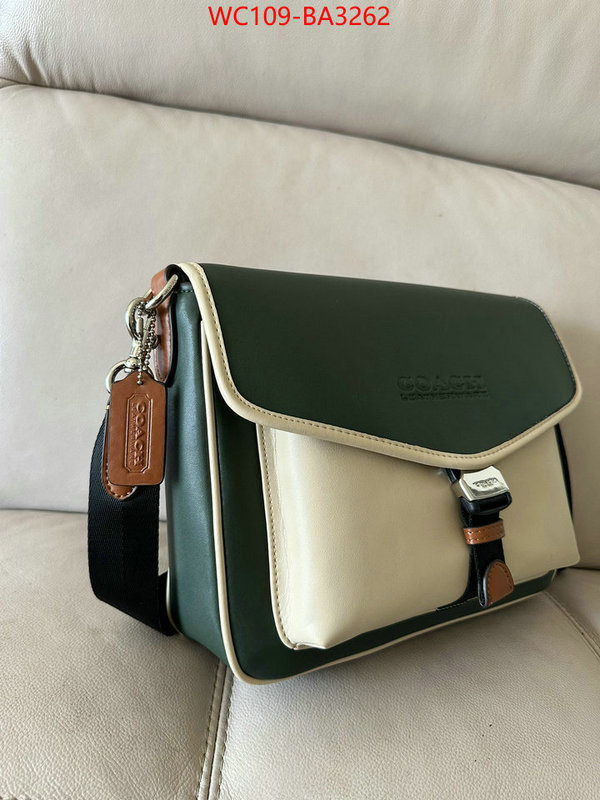 Coach Bags(4A)-Crossbody- practical and versatile replica designer ID: BA3262 $: 109USD,