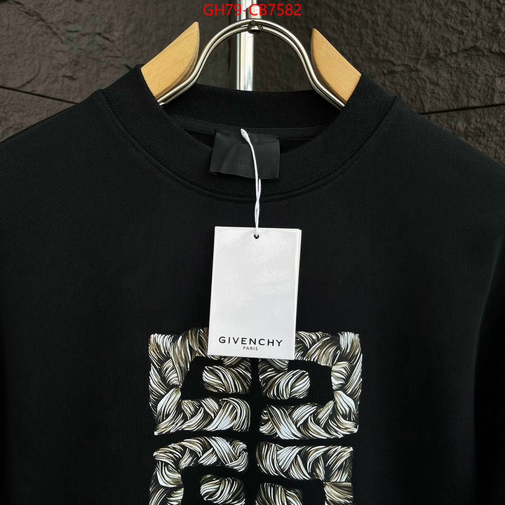 Clothing-Givenchy what best designer replicas ID: CB7582 $: 79USD