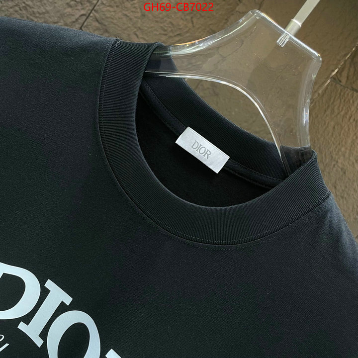 Clothing-Dior shop cheap high quality 1:1 replica ID: CB7022 $: 69USD