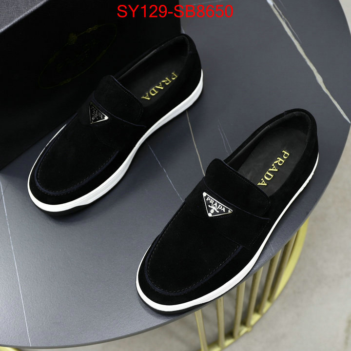 Men shoes-Prada 1:1 replica ID: SB8650 $: 129USD