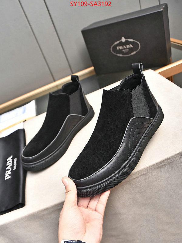 Men shoes-Prada 2024 replica wholesale cheap sales online ID: SA3192 $: 109USD