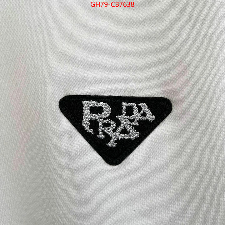 Clothing-Prada wholesale sale ID: CB7638 $: 79USD