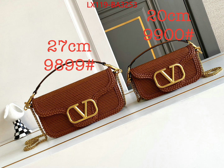 Valentino Bags(4A)-Crossbody- aaaaa+ class replica ID: BA3253 $: 119USD,