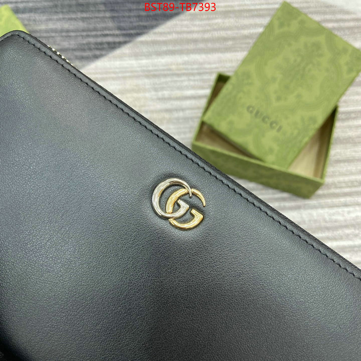 Gucci Bags(TOP)-Wallet- highest quality replica ID: TB7393 $: 89USD,