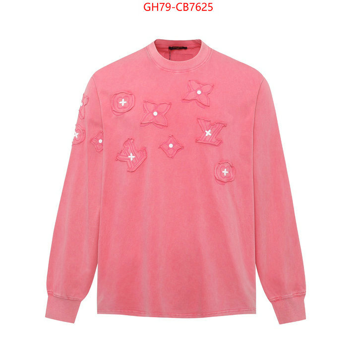 Clothing-LV top brands like ID: CB7625 $: 79USD