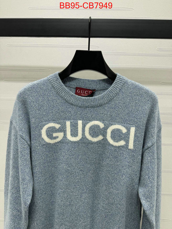 Clothing-Gucci top quality replica ID: CB7949 $: 95USD