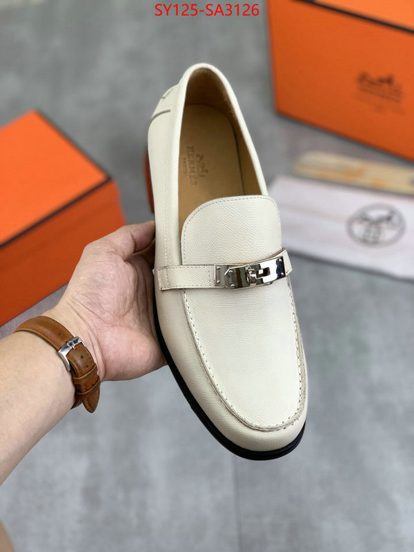 Men Shoes-Hermes supplier in china ID: SA3126 $: 125USD