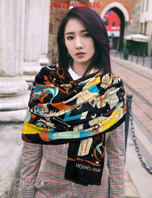 Scarf-Hermes buying replica ID: MB8316 $: 75USD