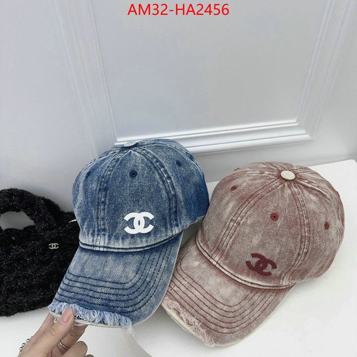 Cap (Hat)-Chanel fashion replica ID: HA2456 $: 32USD