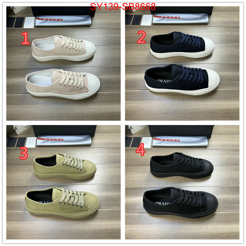 Men shoes-Prada wholesale designer shop ID: SB8668 $: 139USD