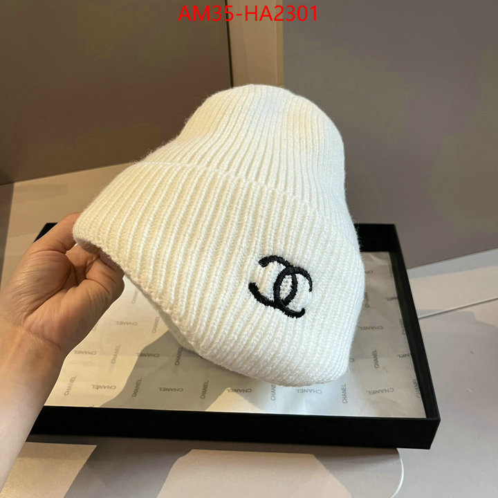 Cap (Hat)-Chanel top fake designer ID: HA2301 $: 35USD