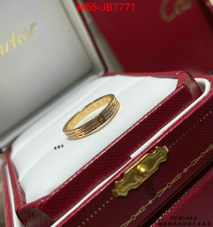 Jewelry-Cartier highest quality replica ID：JB7771 $: 55USD