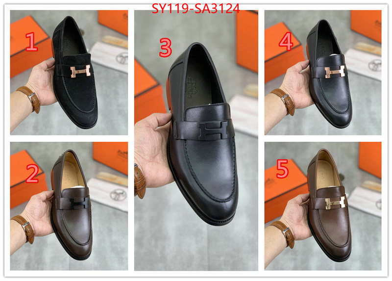 Men Shoes-Hermes designer fake ID: SA3124 $: 119USD