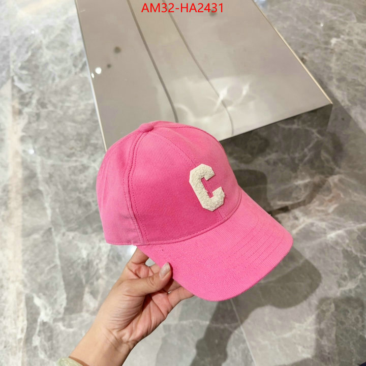 Cap(Hat)-Celine where quality designer replica ID: HA2431 $: 32USD