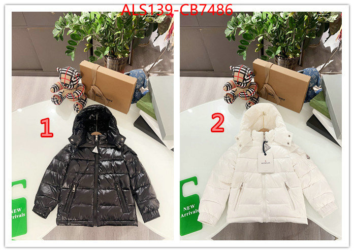 Kids clothing-Moncler 1:1 clone ID: CB7486 $: 139USD