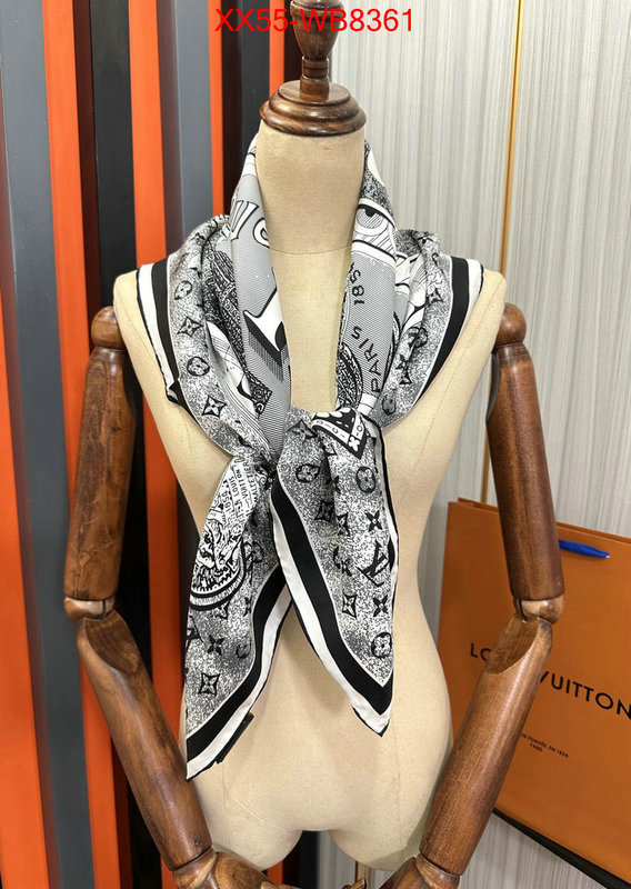 Scarf-LV 1:1 replica wholesale ID: MB8361 $: 55USD