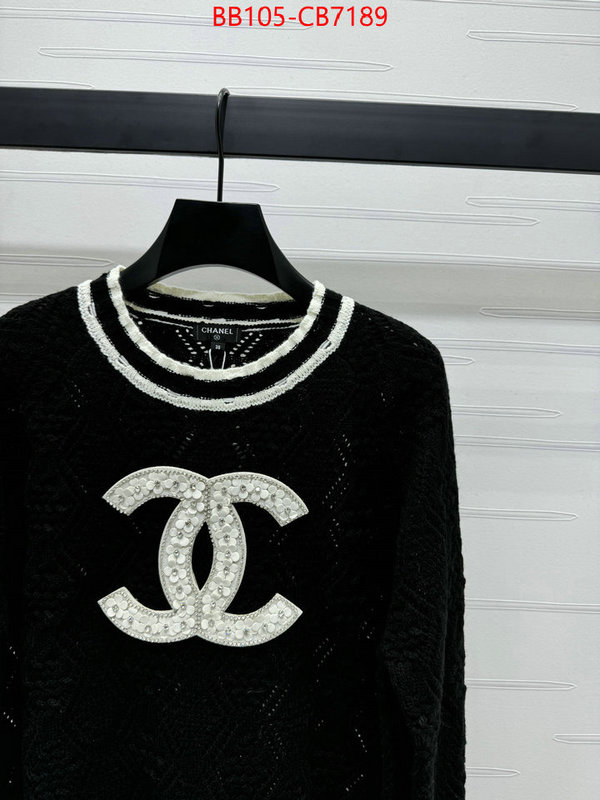 Clothing-Chanel 7 star ID: CB7189 $: 105USD