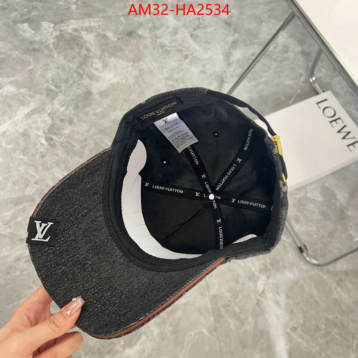 Cap(Hat)-LV high quality designer replica ID: HA2534 $: 32USD