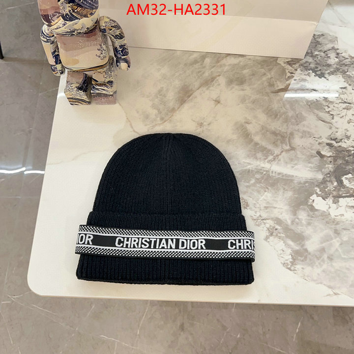 Cap (Hat)-Dior brand designer replica ID: HA2331 $: 32USD