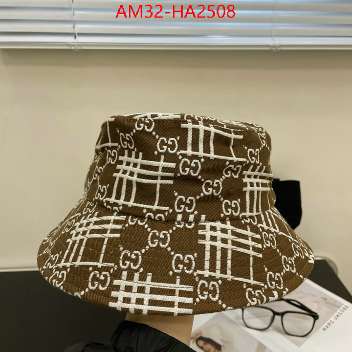 Cap(Hat)-Gucci top designer replica ID: HA2508 $: 32USD