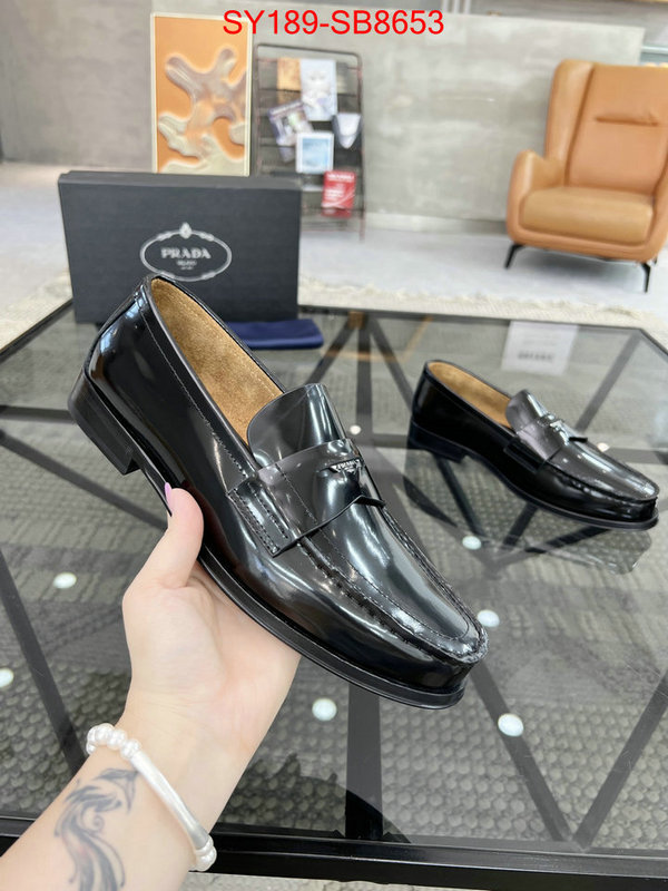 Men shoes-Prada best replica 1:1 ID: SB8653 $: 189USD