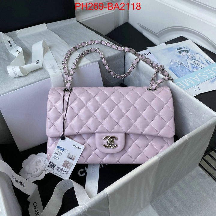 Chanel Bags(TOP)-Crossbody- customize best quality replica ID：BA2118 $: 269USD,