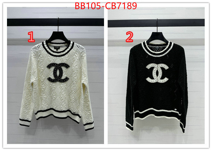 Clothing-Chanel 7 star ID: CB7189 $: 105USD