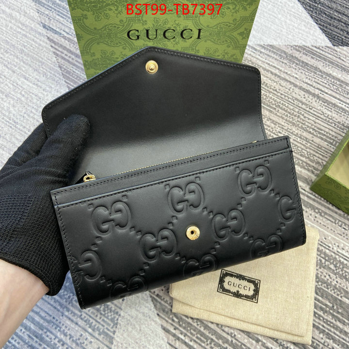 Gucci Bags(TOP)-Wallet- luxury fake ID: 7B7397 $: 99USD,