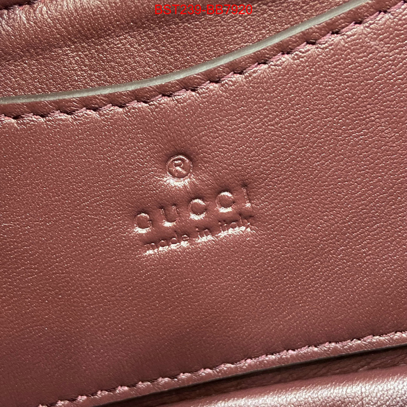 Gucci Bags(TOP)-Crossbody- best quality fake ID: BB7920 $: 239USD,