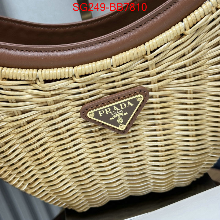 Prada Bags(TOP)-Crossbody- high quality designer ID: BB7810 $: 249USD,