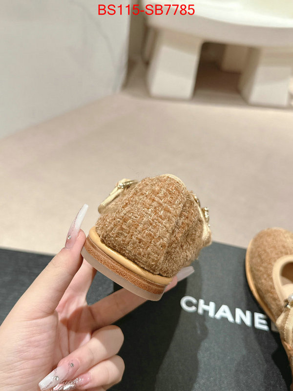 Women Shoes-Chanel designer high replica ID: SB7785 $: 115USD