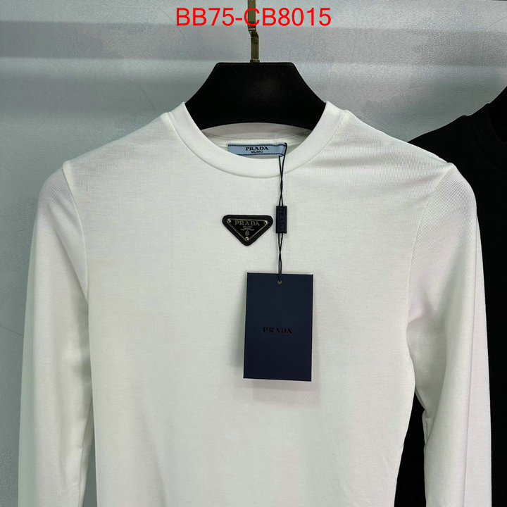 Clothing-Prada fake ID: CB8015 $: 75USD