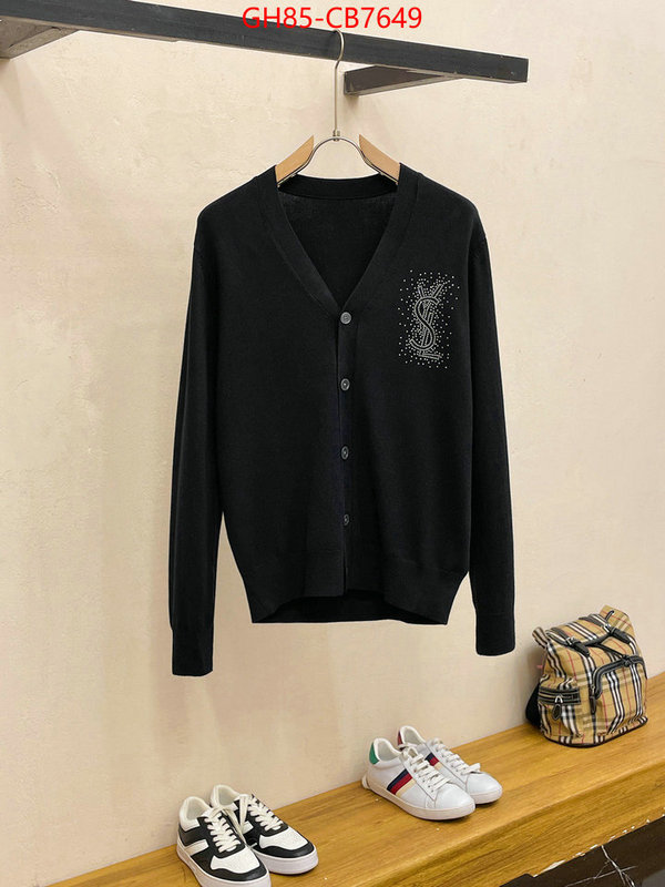 Clothing-YSL quality replica ID: CB7649 $: 85USD