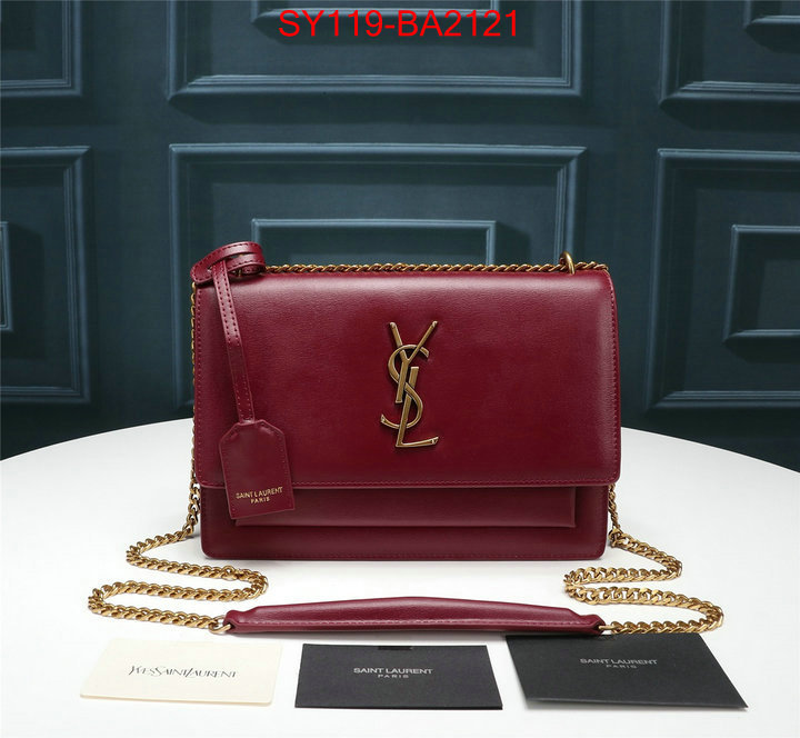 YSL Bags(4A)-Crossbody- 7 star replica ID: BA2121 $: 119USD,